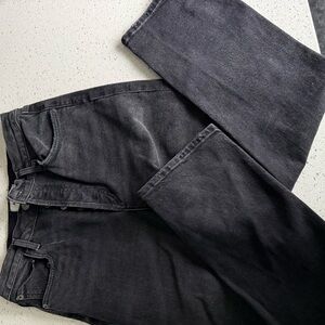 AGOLDE black denim